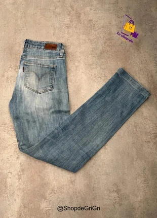 Jean Levi’s slight curve Femme Bleu vintage – Taille 32 (W25 L32), marca: Levi's, estado: Muito bom, tamanho: XXS / 32 / 4, €26.00, €28.00 inclui Proteção do Comprador Pro