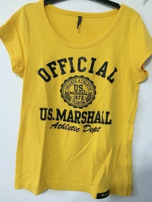 Tee shirt US Marshall jaune 1