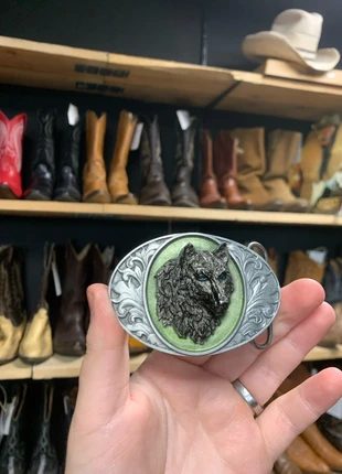 Boucle de ceinture western ceinturon américain country biker oldshool vintage americana, brand: BERGAMOT, condition: Very good, size: Adjustable, €35.00, €37.45 includes Buyer Protection Pro