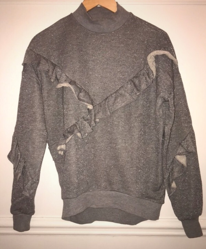 Pull froufrou Topshop T34/36 2