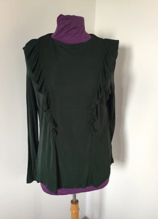 Blouse vert sapin H&M neuve, marca: H&M, estado: Novo sem etiquetas, tamanho: L / 40 / 12, €5.00, €5.95 inclui Proteção do Comprador