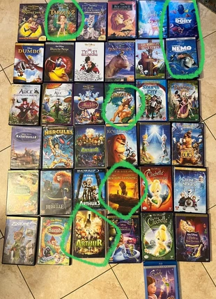 DVD Disney x6 reservé, zustand: Gut, 22,00 €, 23,80 € inklusive Vinted-Käuferschutz