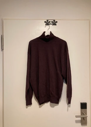 Turtleneck wool purple, merk: Andrea Fenzi, staat: Heel goed, maat: M, € 60,00, € 63,70 inclusief Kopersbescherming