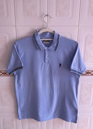 Polo celeste vintage S, marque: Antigua, état: Très bon état, taille: S, 6,00 €, 7,00 € Protection acheteurs incluse