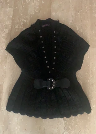 Hermoso chaleco de lana con tachuelas y pelito, marque: Dnlyfashion, état: Très bon état, taille: L / 40 / 12, 19,50 €, 21,18 € Protection acheteurs incluse