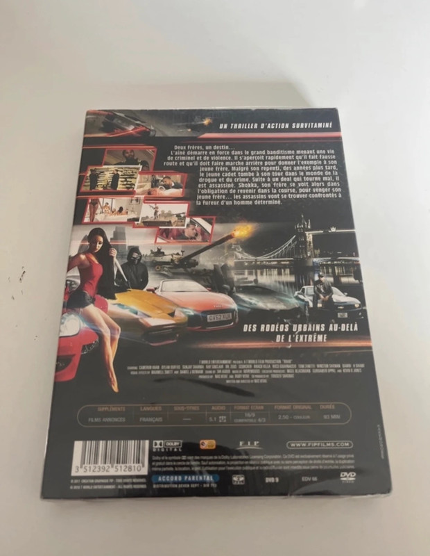 Dvd film fury race sous blister 2