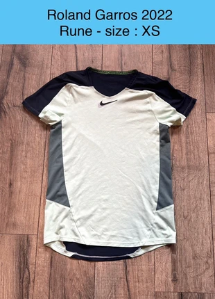 Roland Garros 2022 - Dimitrov - polo de sport - Nike - court - tennis - XS, marke: Nike, zustand: Sehr gut, größe: XS, 24,99 €, 26,94 € beinhaltet Vinted-Käuferschutz Pro