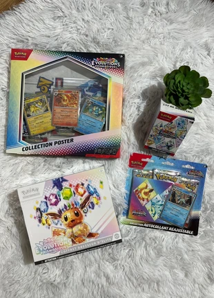 Lot EV8.5 Évolutions Prismatiques Pokémon ETB - Coffret Poster - Tripack - Bundle, brand: Asmodee, condition: New with tags, €300.00, €315.70 includes Buyer Protection Pro