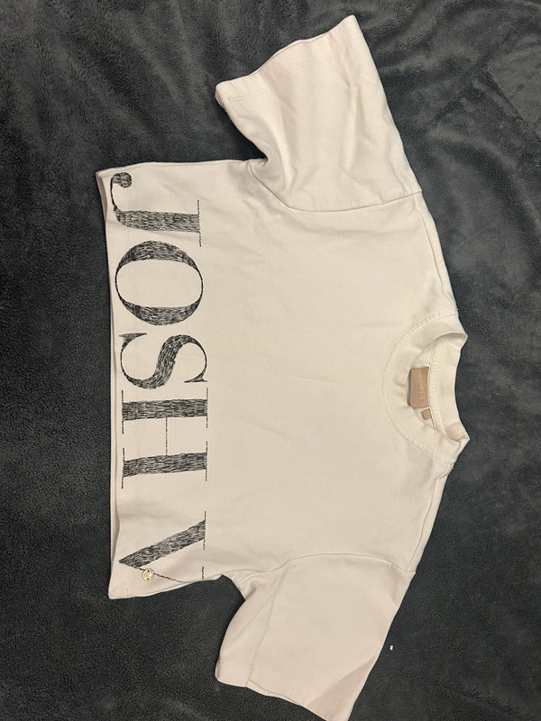 Witte crop truitje Josh V 1