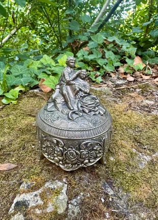 Boite à bijoux argentée style rococo, marca: boîte à bijoux argentée style baroque, estado: Bom, €36.00, €38.50 inclui Proteção do Comprador Pro