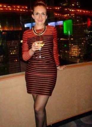 Robe moulante à rayures, marque: H&M, état: Très bon état, taille: M / 38 / 10, 15,00 €, 16,45 € Protection acheteurs incluse