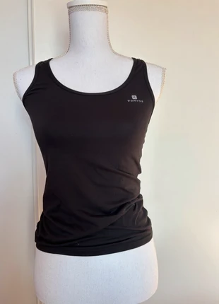 Débardeur de sport noir Domyos, basique sexy et ultra polyvalent., brand: Domyos, condition: Very good, size: XS / 34 / 6, €5.00, €5.95 includes Buyer Protection