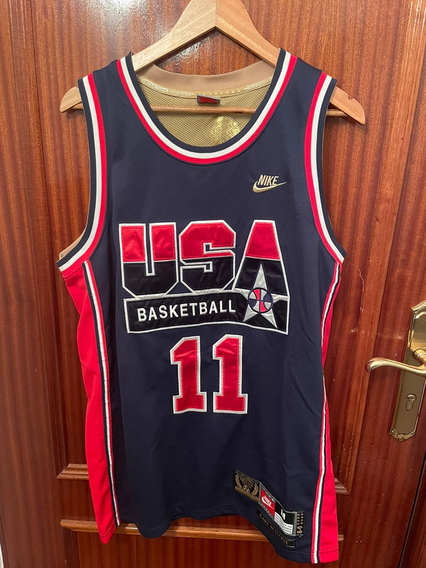 Very RARE Karl Malone Team USA 1992 Dream Team Jersey