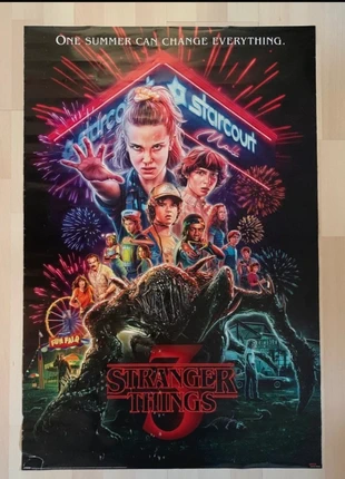Poster stranger things, marque: Stranger Things, état: Bon état, 3,00 €, 3,85 € Protection acheteurs incluse