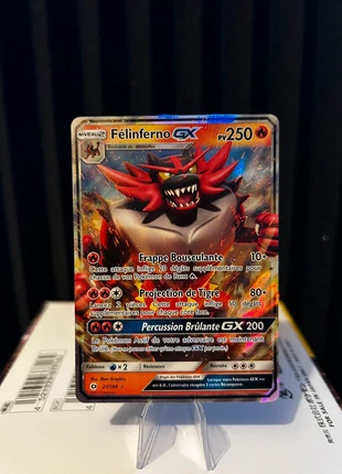 Félinferno Gx 27/149 SL01, marke: Pokémon, zustand: Zufriedenstellend, 5,00 €, 5,95 € inklusive Vinted-Käuferschutz