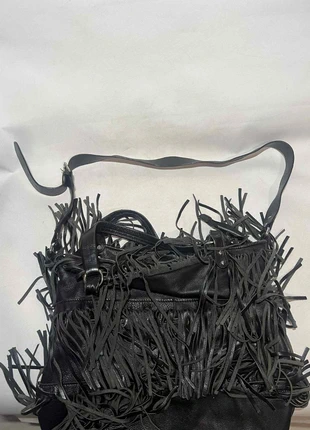 Sac à bandoulière noir, brand: The Genuine Leather, condizioni: Ottime, €7.00, €8.05 include la Protezione acquisti