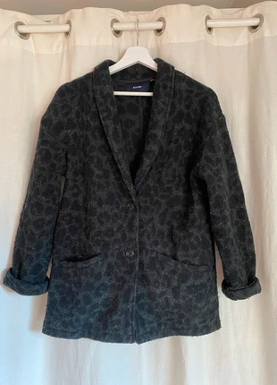 Veste léopard en laine bouilli, marque: Kiabi, état: Très bon état, taille: S / 36 / 8, 3,00 €, 3,85 € Protection acheteurs incluse