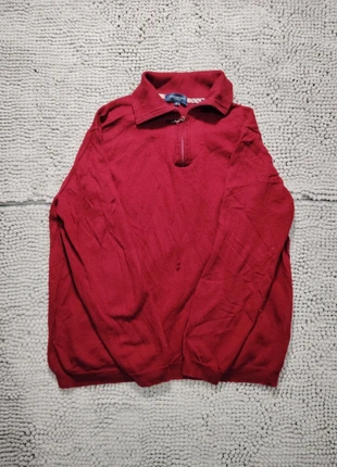 Pull Half Zip Hiver Burberry Taille 7 UK Rouge, brand: Burberry, condizioni: Discrete, taglia: Taglia unica, €13.90, €15.30 include la Protezione acquisti