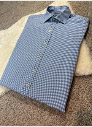 Chemise à carreaux bleus – Polo Ralph Lauren 288N, brand: Ralph Lauren, condition: Very good, size: M, €32.11, €34.42 includes Buyer Protection Pro