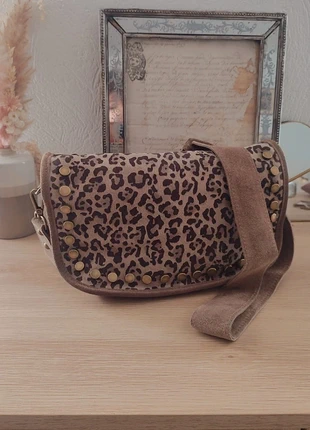 Sac en 💯% cuir motif léopard, brand: Made In Italy, condizioni: Nuovo con cartellino, €38.00, €40.60 include la Protezione acquisti