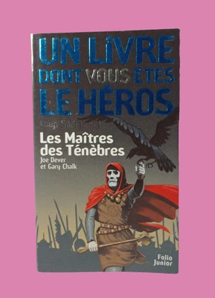 Livre Jeu Un livre dont vous êtes le héros Ldvelh Les Maîtres des ténèbres Folio Junior, état: Bon état, 9,99 €, 11,19 € Protection acheteurs (Pro) incluse