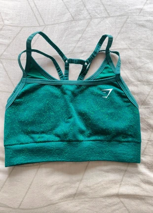 Brassière de sport Gymshark verte, marque: Gymshark, état: Très bon état, taille: XS, 8,00 €, 9,10 € Protection acheteurs (Pro) incluse