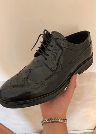 Scarpe Classiche Francesine Nere uomo pelle lucide, marque: vitantonio, état: Très bon état, taille: 41, 5,90 €, 6,90 € Protection acheteurs incluse