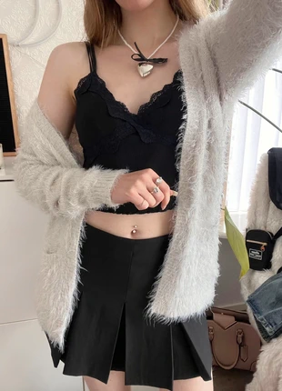 coquette fluffy fur cream cardigan, merk: COQUETTE, staat: Heel goed, maat: S / 36 / 8, € 8,00, € 9,10 inclusief Kopersbescherming