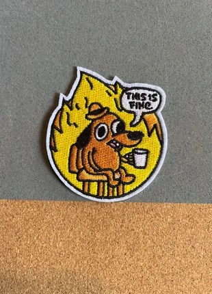 Patch thermocollant this is fine, état: Très bon état, 4,00 €, 4,90 € Protection acheteurs incluse