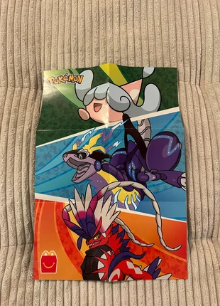 Beidseitiges Pokémon-Poster – Legendary & Classic Edition – McDonald’s Promo, merk: Pokémon, staat: Heel goed, € 1,00, € 1,75 inclusief Kopersbescherming