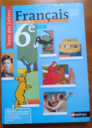 1 manuel de français pour élève de 6e, brand: Nathan, condizioni: Ottime, €15.00, €16.45 include la Protezione acquisti
