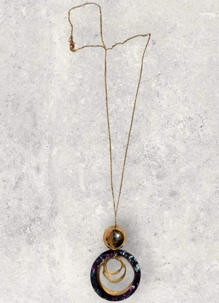 Collier sautoire pendentif fantaisie doré, brand: pas de marque, condizioni: Ottime, €3.00, €3.85 include la Protezione acquisti