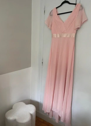 Robe rose mariage, merk: Ever Pretty, staat: Heel goed, maat: M / 38 / 10, € 5,00, € 5,95 inclusief Kopersbescherming
