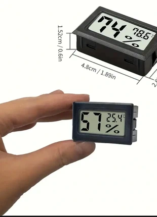 Termometro digitale LCD con indicatore di umidità senza sonda -50° +70° nuovo, marque: termometro, état: Neuf avec étiquette, 3,00 €, 3,85 € Protection acheteurs incluse