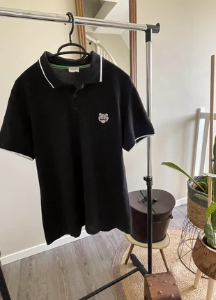 Kenzo 🐯 Black Polo , merk: Kenzo, staat: Heel goed, maat: L, € 20,00, € 21,70 inclusief Kopersbescherming