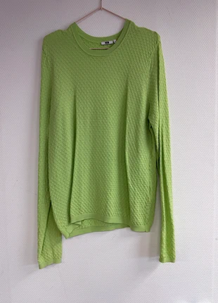 WE trui in limegroen, maat XL, merk: WE, staat: Heel goed, maat: XL / 42 / 14, € 3,50, € 4,38 inclusief Kopersbescherming