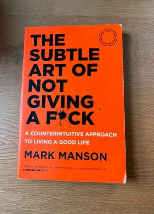 Boek The subtle art of not giving a fuck, staat: Goed, € 10,00, € 11,20 inclusief Kopersbescherming