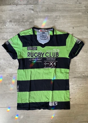 Polo Geographical Norway taille M noir/vert, marque: Geographical Norway, état: Très bon état, taille: M, 2,90 €, 3,75 € Protection acheteurs incluse