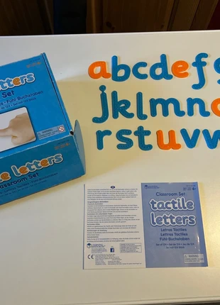 Set of 124 tactile letters, brand: Learning Resources, condition: Very good, size: One size, £20.00, £21.90 includes Buyer Protection