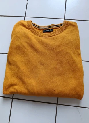 Pull ras de cou moutarde – Taille XL, merk: In Extenso, staat: Heel goed, maat: XL, € 2,00, € 2,80 inclusief Kopersbescherming