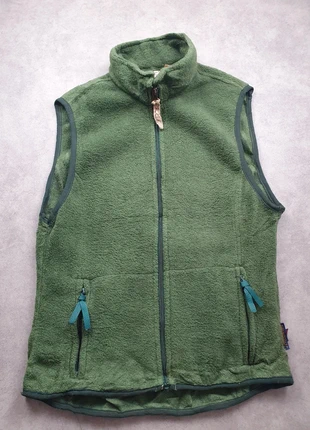 R115 Gilet femme polaire Woolrich S vert Polartec zip YKK tirette cuir outdoor vintage workwear, marca: Woolrich, estado: Muito bom, tamanho: S / 36 / 8, €18.00, €19.60 inclui Proteção do Comprador Pro