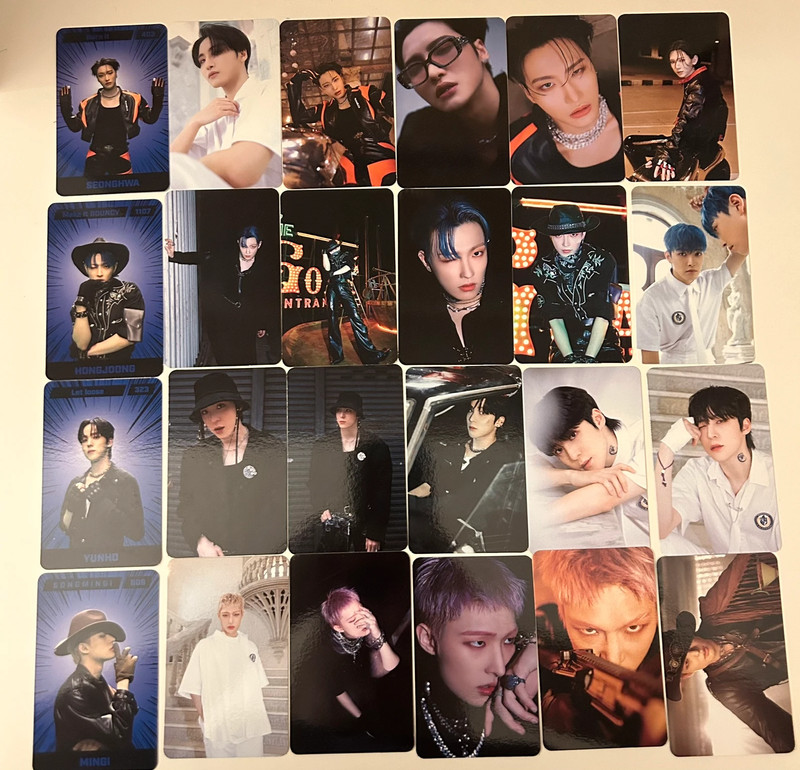 ATEEZ- platform version 24 photocards 2