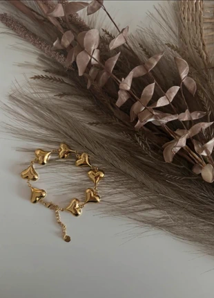 Armband hartjes chunky, merk: Fashion Jewellery, staat: Nieuw met prijskaartje, € 5,95, € 6,95 inclusief Kopersbescherming