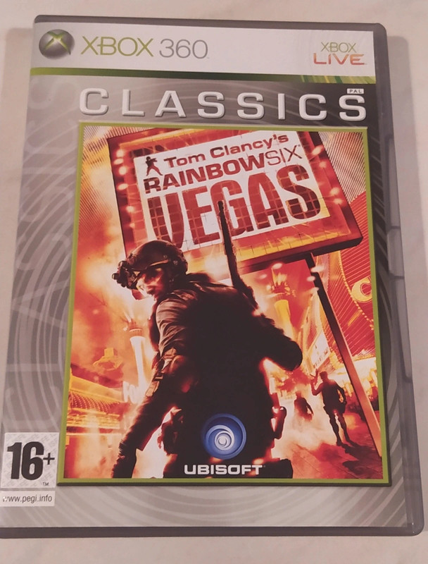 Tom Clancy's Rainbowsix Vegas Xbox 360 game 1