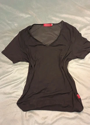 Vintage Black Sheer Top, brand: Top Vintage, condition: Very good, size: M / 38 / 10, €7.50, €8.58 includes Buyer Protection