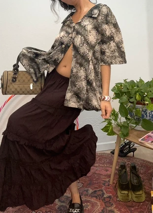 Flowers vintage shirt, marca: Vintage Dressing, estado: Muy bueno, tamaño: M / 38 / 10, 15,00 €, 16,45 € Protección al comprador incluida