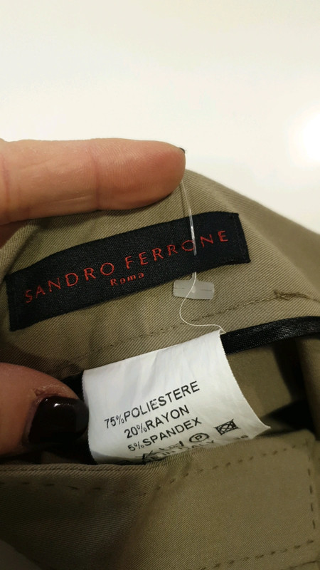 Sandro Ferrone, PANTALONE ELEGANTE CON