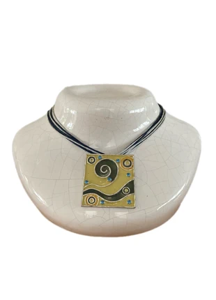 Yellow + blue rhinestones y2k choker, marque: y2k, état: Très bon état, 12,00 €, 13,30 € Protection acheteurs incluse