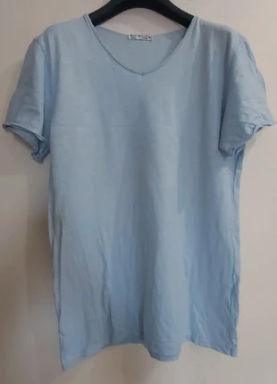 Maglietta basic uomo azzurra, marke: Made In Italy, zustand: Gut, größe: M, 1,50 €, 2,28 € inklusive Vinted-Käuferschutz