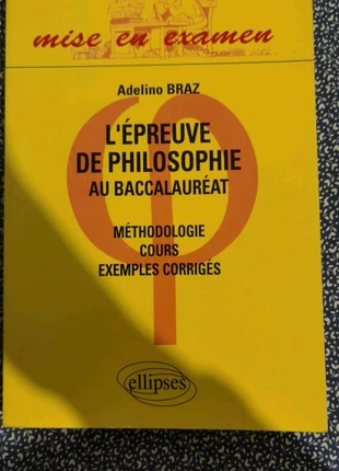L'épreuve de philosophie au Baccalauréat / Adelino Braz, zustand: Sehr gut, 3,00 €, 3,85 € inklusive Vinted-Käuferschutz